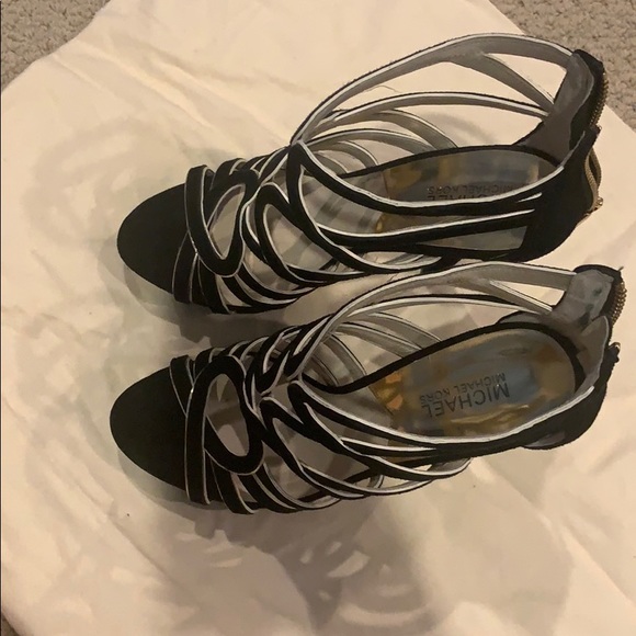 MICHAEL Michael Kors Shoes - MICHAEL Michael Kors Gold and Black Stilletos